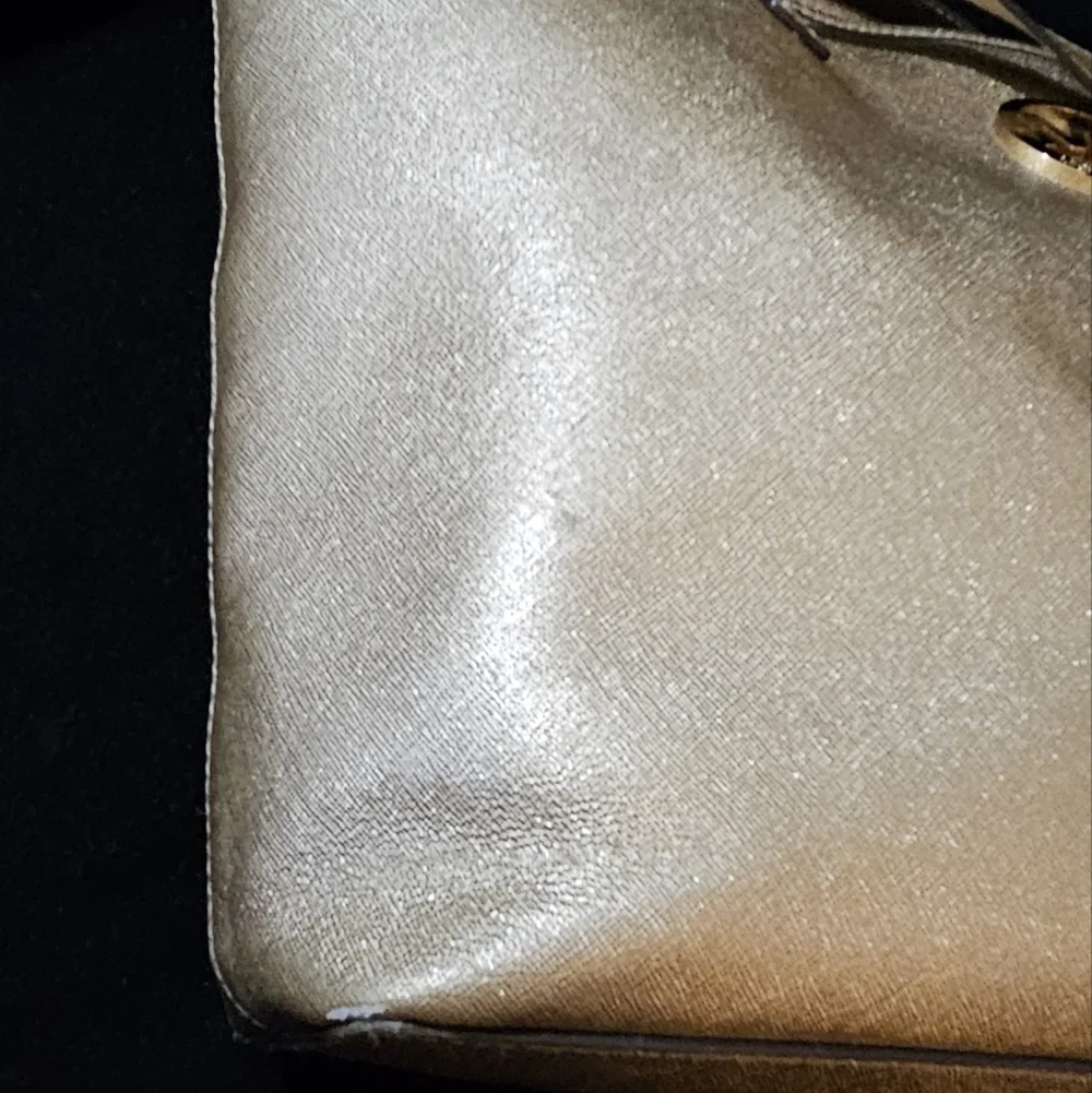 Michael Kors Gold Tote Bag